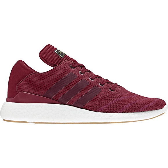 NWT Men’s Adidas Maroon Busenitz Pure Boost Sz 10 - Picture 2 of 6